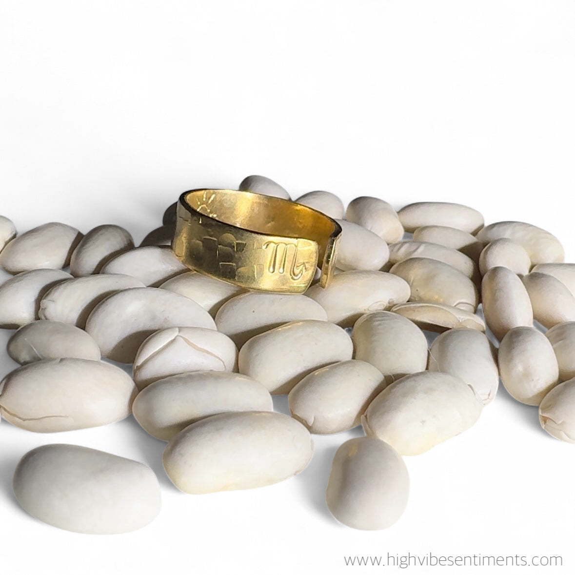 Brass Zodiac Rings