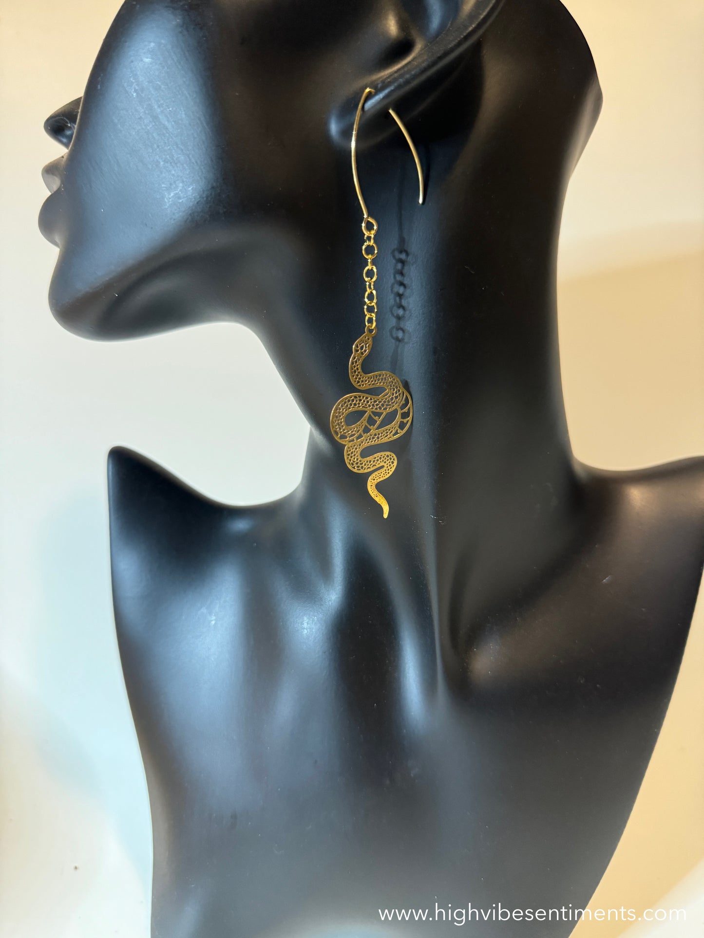 Filigree Snake Dangles