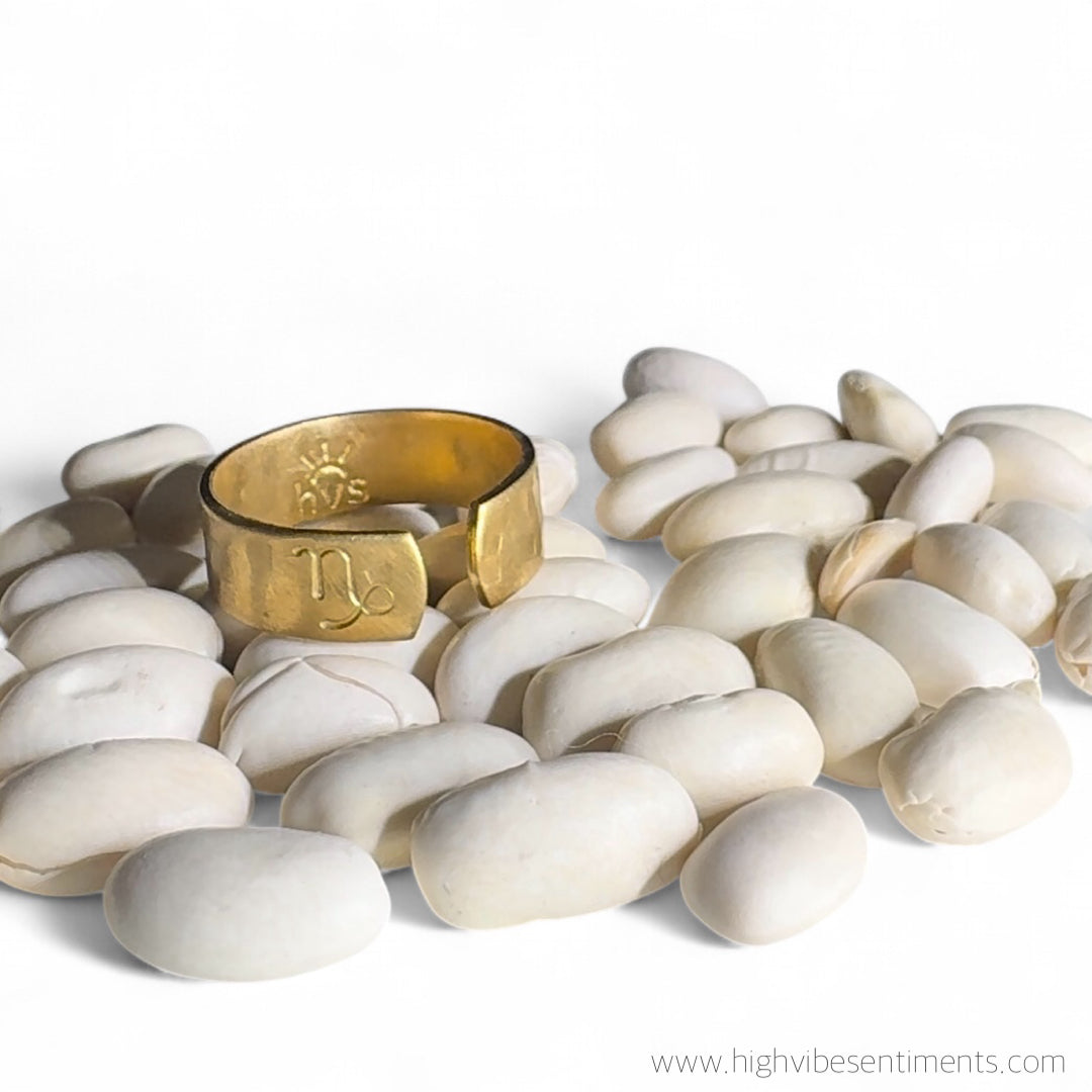 Brass Zodiac Rings
