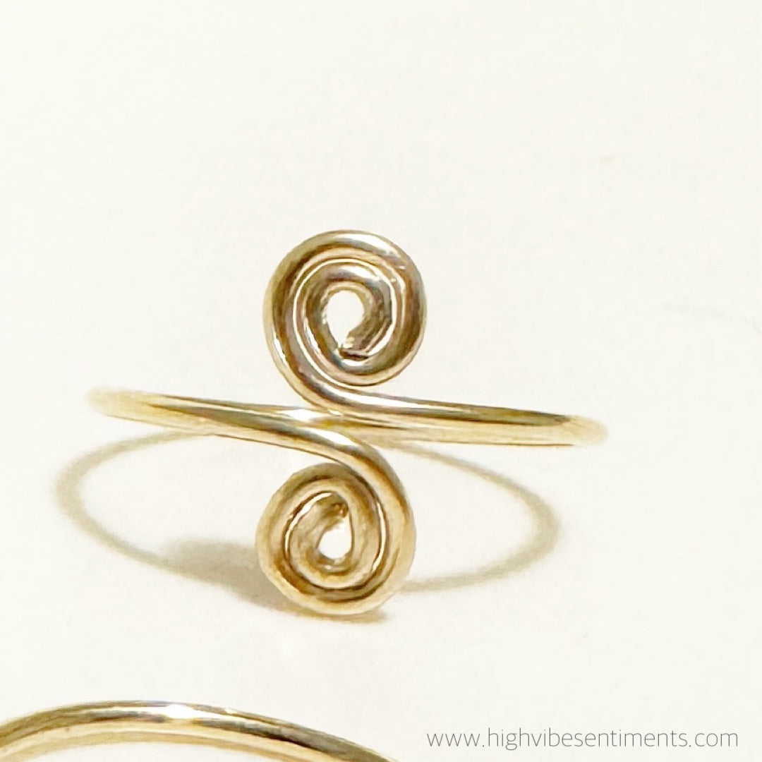 Gold Filled Toe Rings (styles vary)