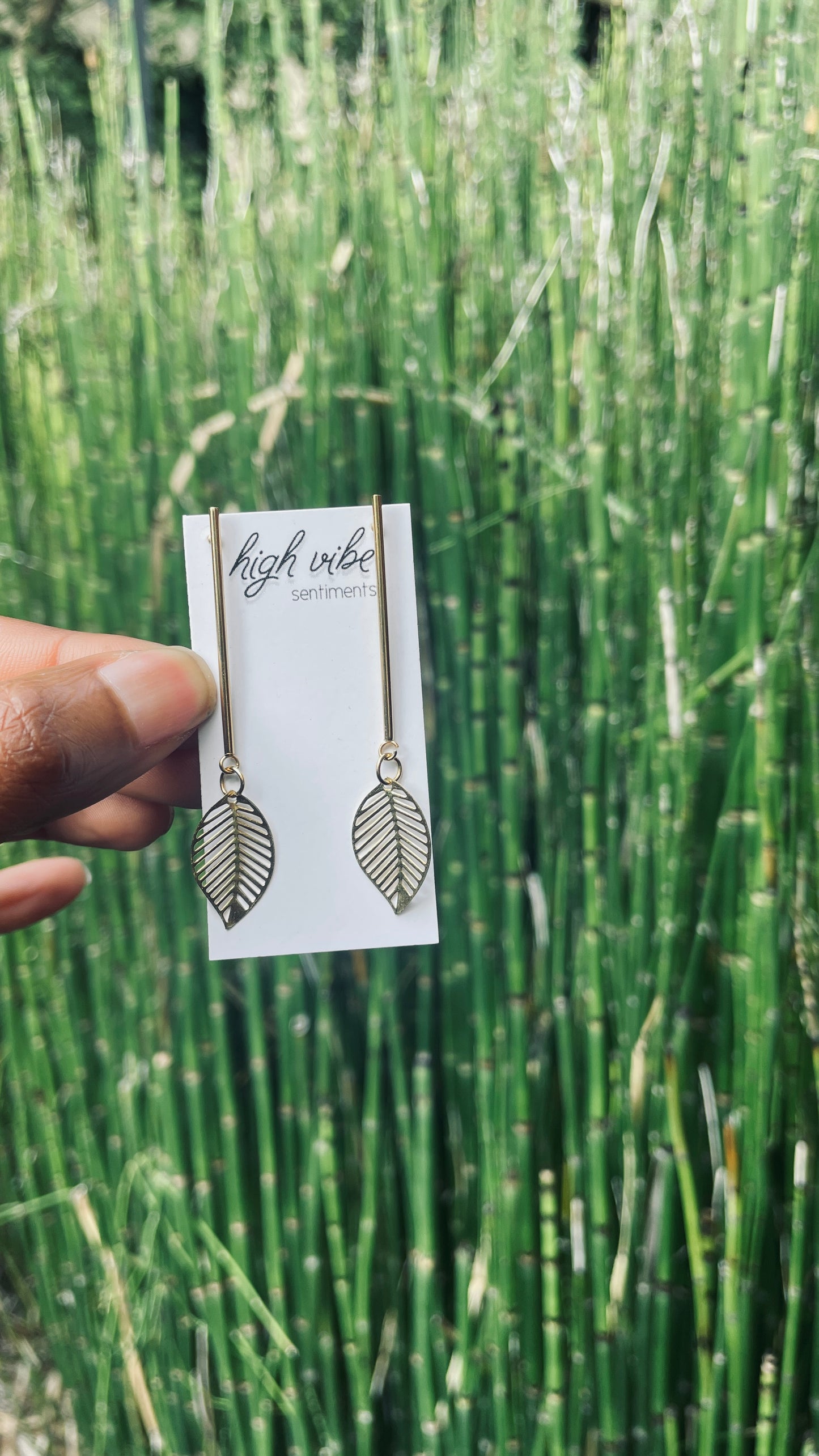 Hanging Leaf Dangles