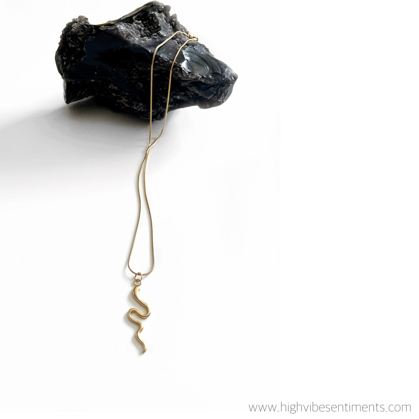 Sleek Snake Necklace