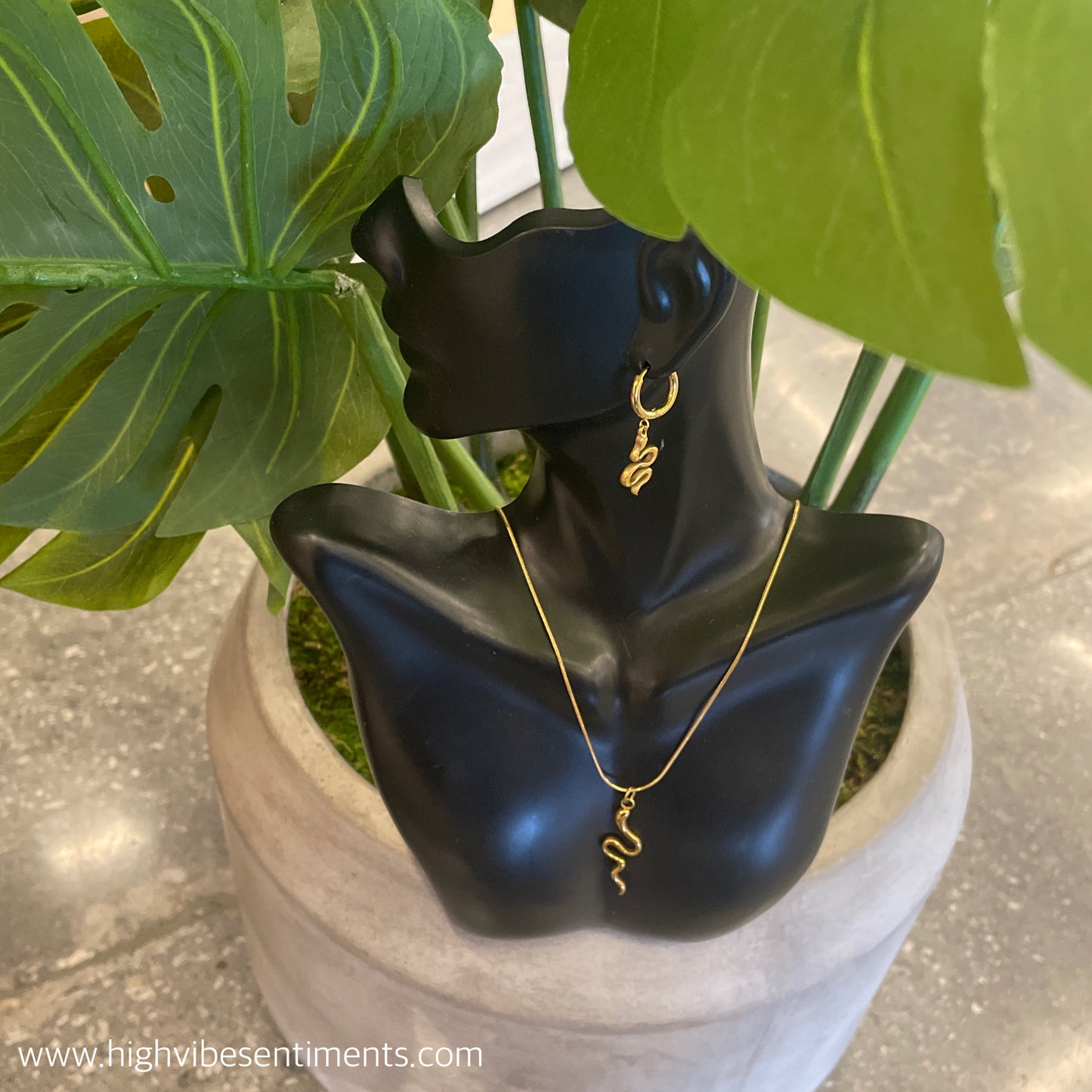 Sleek Snake Necklace