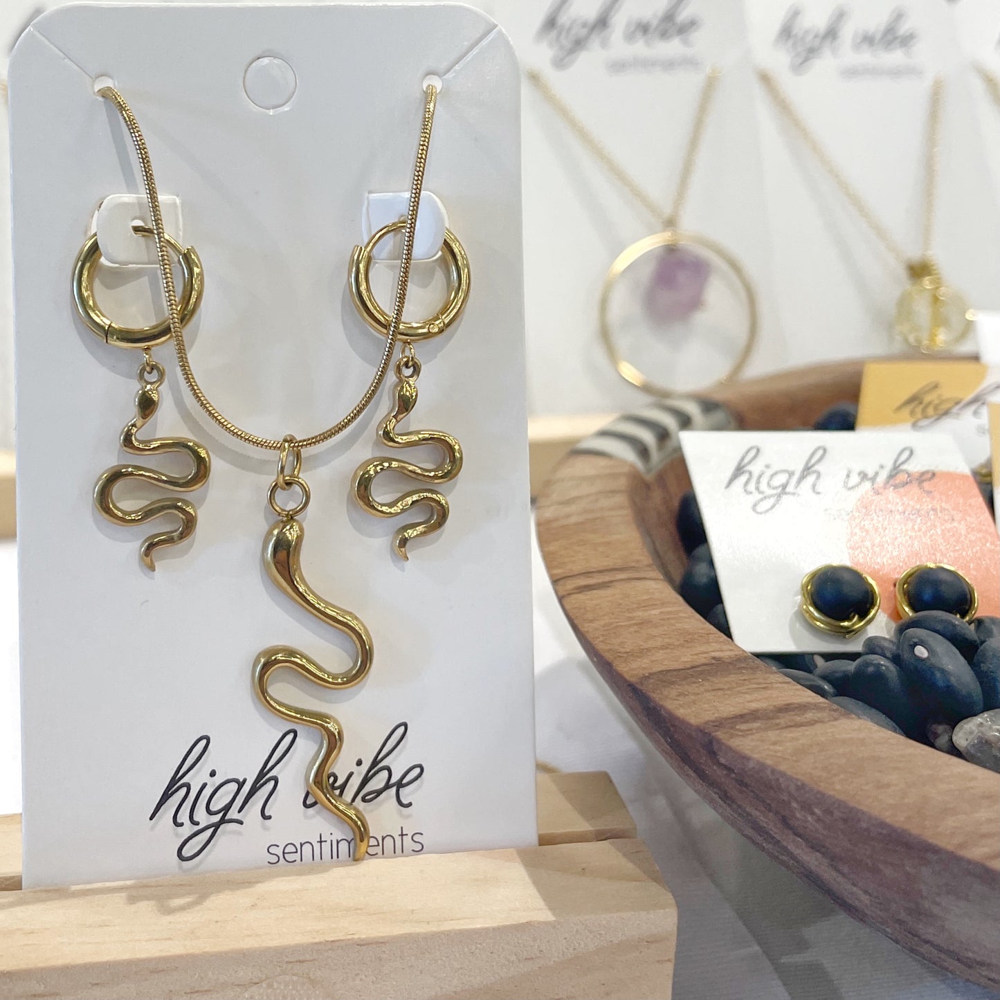 Sleek Snake Necklace