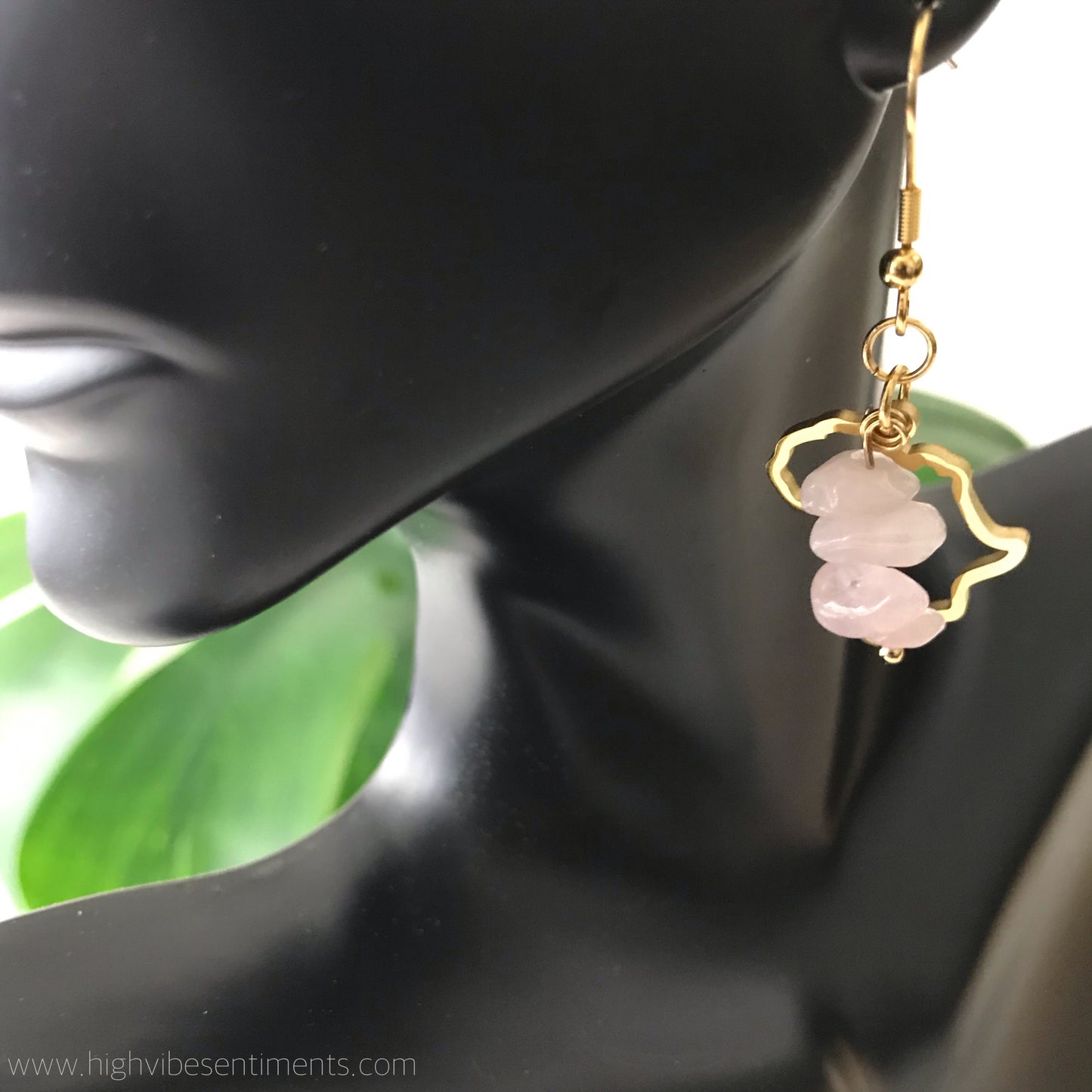 High Vibe Sentiments Love Mother Africa Dangles