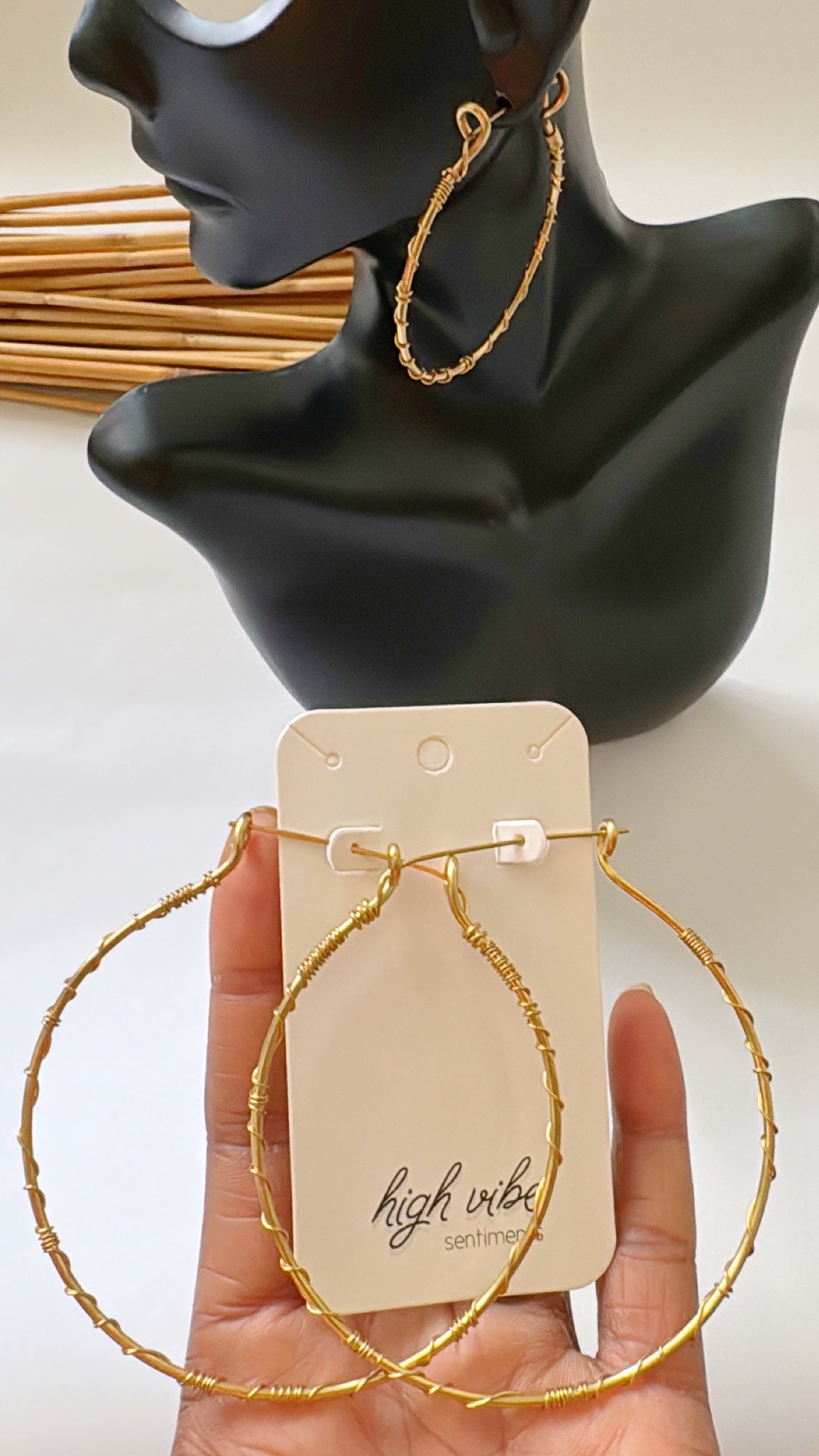 Brass Hoops (styles vary)
