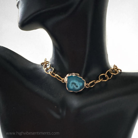Chunky Agate Choker