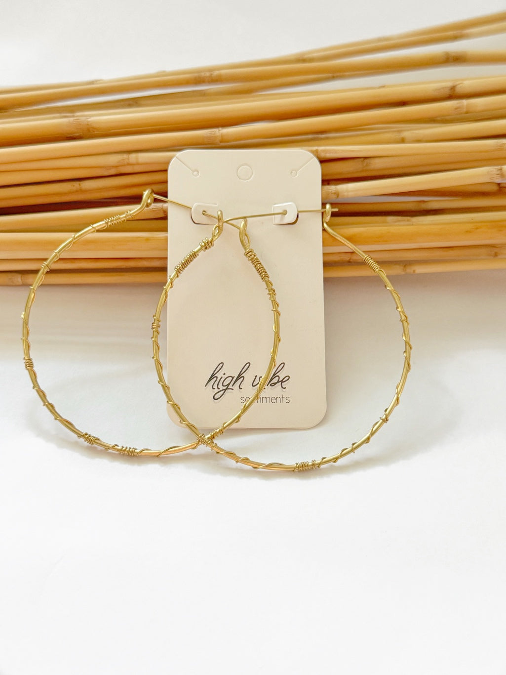 Brass Hoops (styles vary)