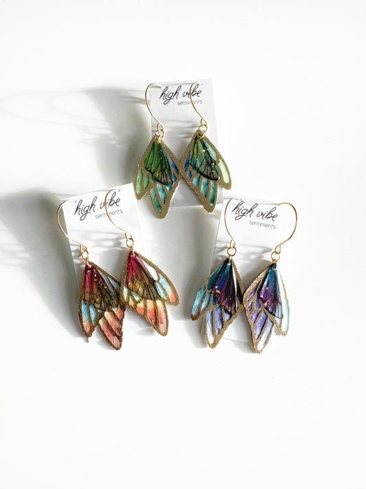 Vibrant Butterfly Dangles (options vary)
