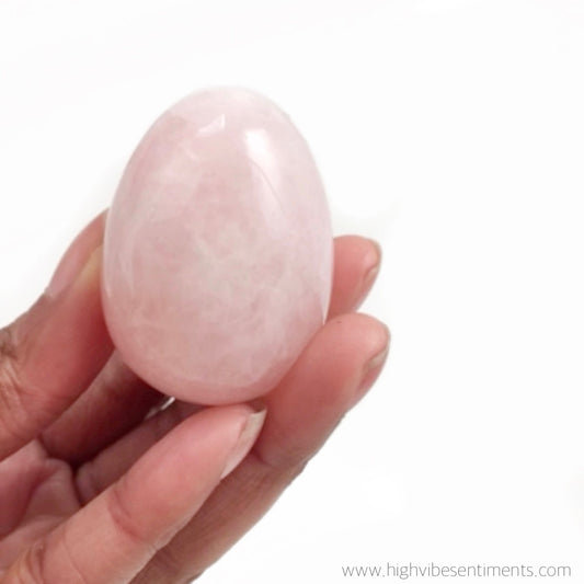 Rose Quartz Yoni Egg