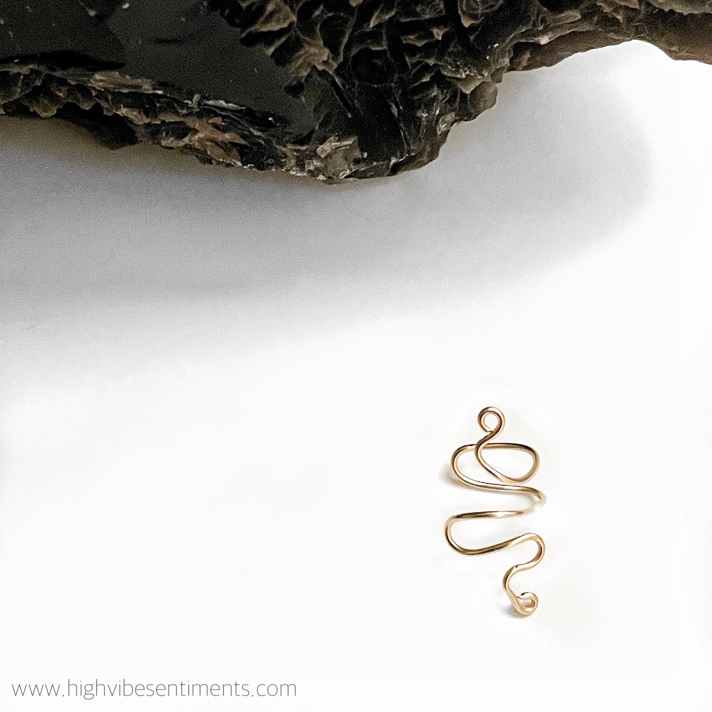 Snake Ear Cuff (gold filled)