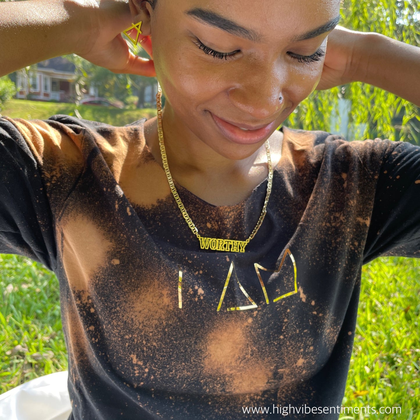 High Vibe Sentiments, "I AM" Tee