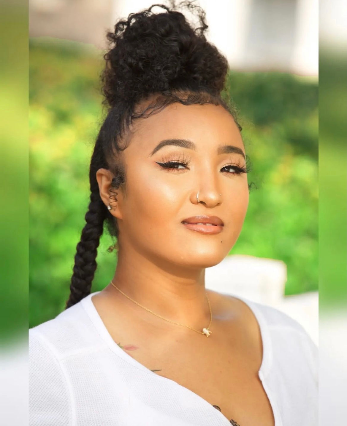 High Vibe Sentiments Goddess Crown Necklace