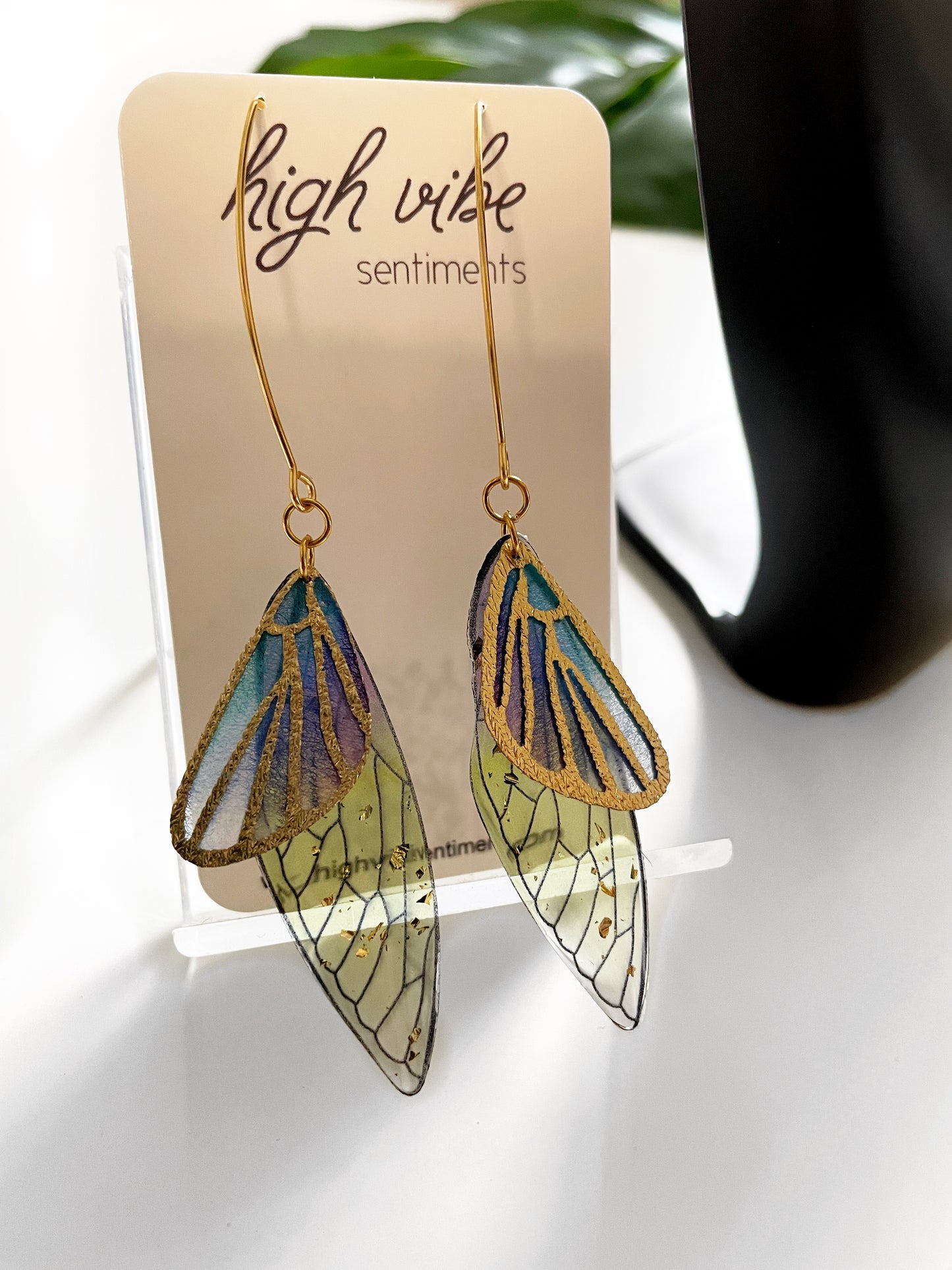 High Vibe Sentiments Fairy Dangles