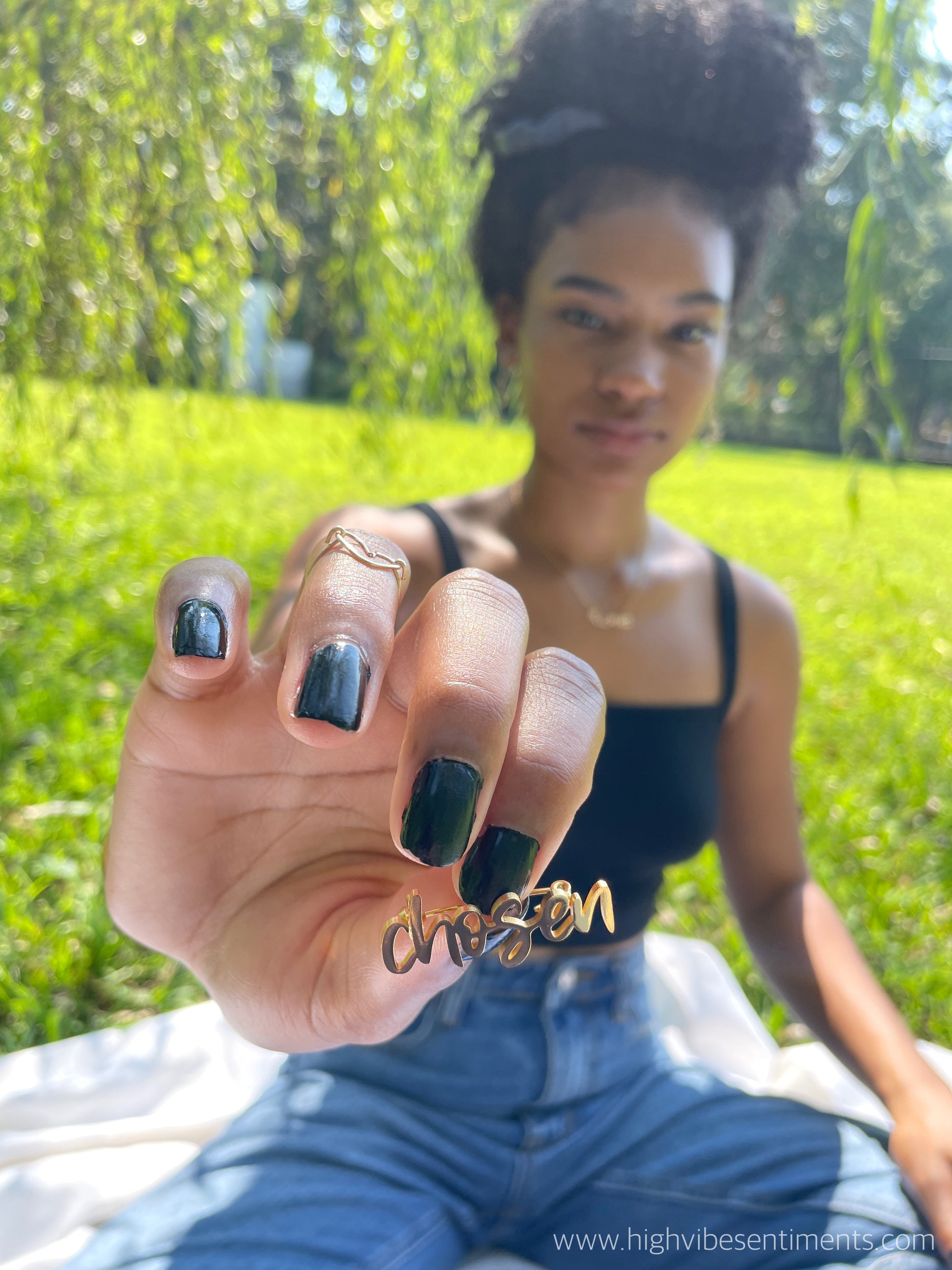 High Vibe Sentiments, Chosen Statement Pin