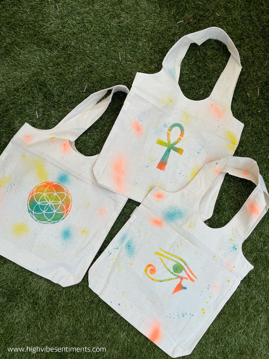 Symbols Tote Bags (styles vary)