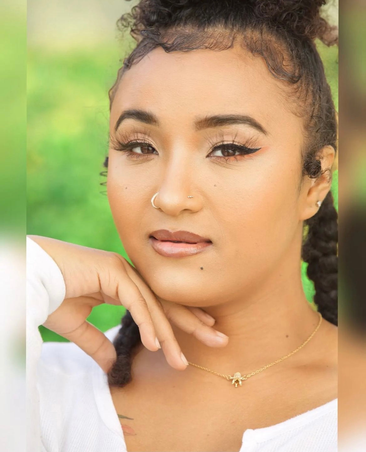 High Vibe Sentiments Goddess Crown Necklace