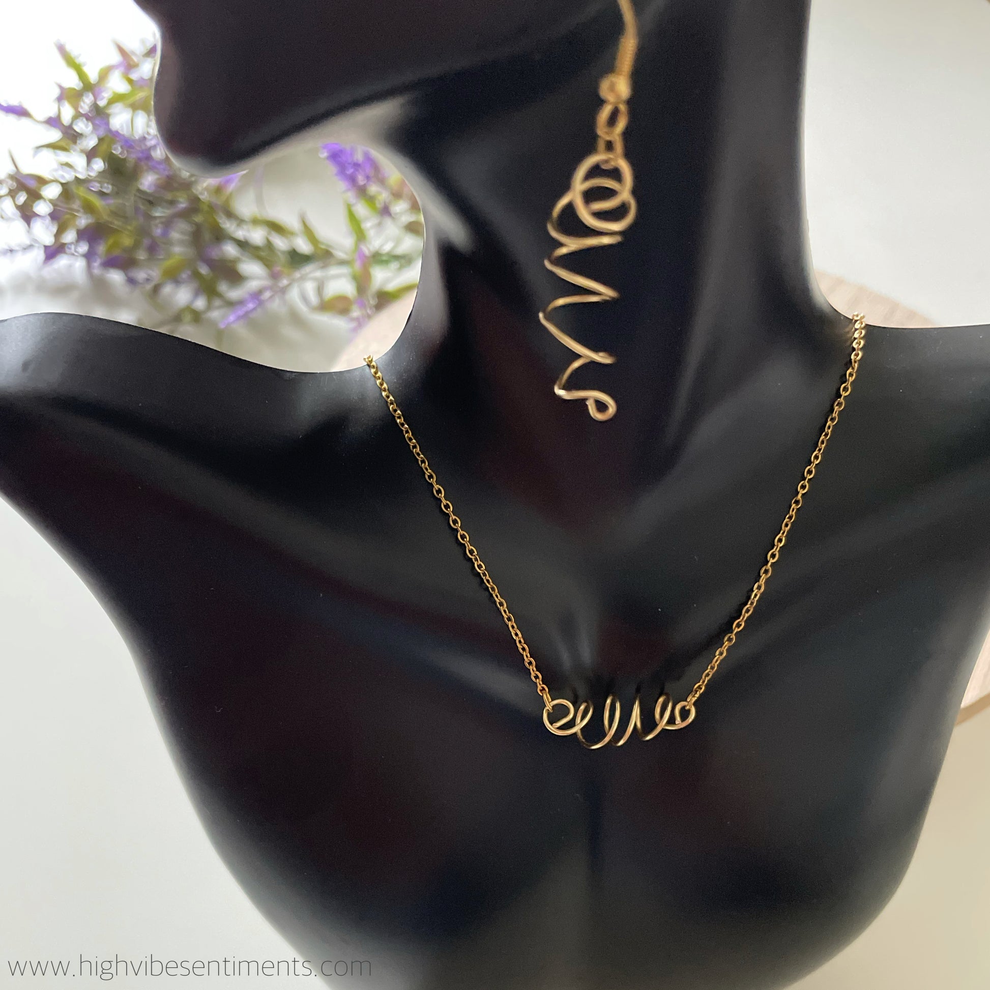 High Vibe Sentiments, Energy Necklace